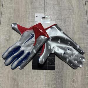 NEW Nike Vapor Jet 7.0 Energy Football Gloves USA Colors Sports Medium $55